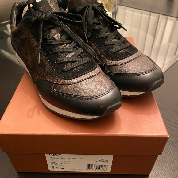 Coach Rebecca Sneakers 9 1/2 - Picture 1 of 9